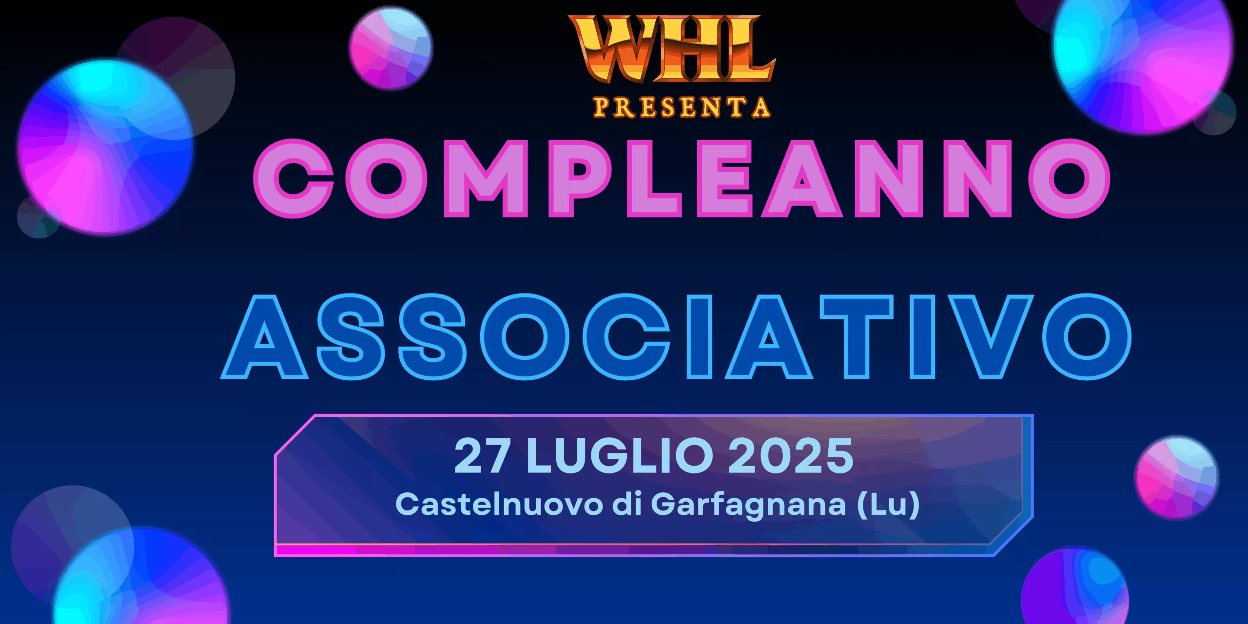 Guida Compleanno Associativo 2025